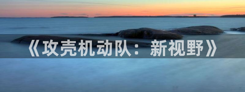 奇漫屋漫画下拉式酷漫屋免费：《攻壳机动队：新视野》